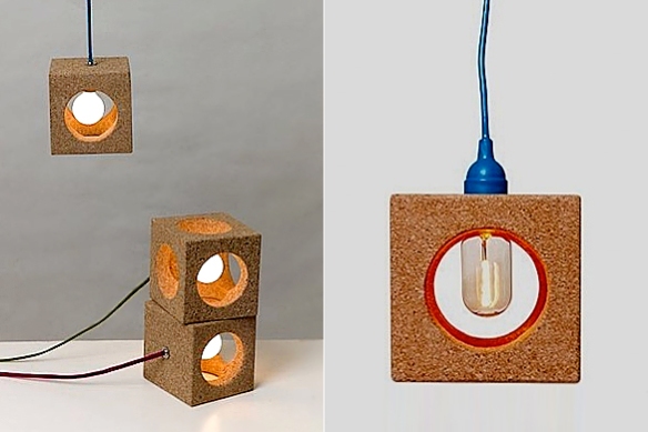Cork Lamps by Değer Cengiz | moddea